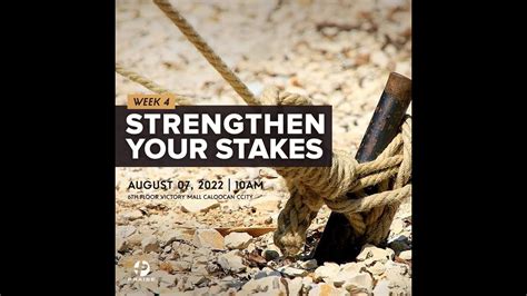strengthen your stakes